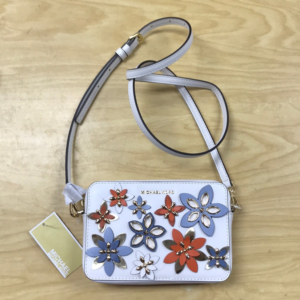 Michael Kora floral crossbody